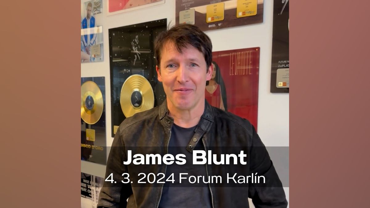 Zpěvák James Blunt: You’re Beautiful? Štěstí je, že jsem měl tak velký hit hned na začátku kariéry